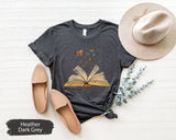 Butterfly Book Shirt, Book TShirt, Reading Shirt, Reading Gift, Bookish Shirt, Book Club Shirt, Librarian Shirt, Library Shirt, Bookworm Tee