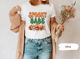 Spooky Babe Shirt, Spooky TShirt, Spooky Vibes T-Shirt, Halloween Pumpkin Tee, Pumpkin Shirt, Halloween Gifts, Gift For Halloween