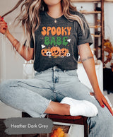 Spooky Babe Shirt, Spooky TShirt, Spooky Vibes T-Shirt, Halloween Pumpkin Tee, Pumpkin Shirt, Halloween Gifts, Gift For Halloween