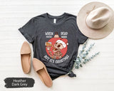 Funny Christmas Shirt, When You're Dead Inside But It's Christmas Shirt, Funny Christmas Gift, Skeleton Christmas Shirt, Xmas Tee