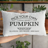 Pumpkin Patch Fall Pillow Cover, Fall Decor, Fall Pillow Cover, Autumn Pillow Cover, Autumn Decor, Farmhouse Decor, Farmhouse Pillow - Arria Home