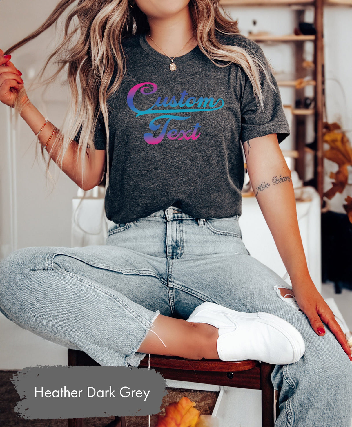 Custom T Shirt, Custom Text Shirt, Personalized Shirt, Custom Request Tee, Custom Shirt, Your Text Here Shirt, Custom Design Shirt