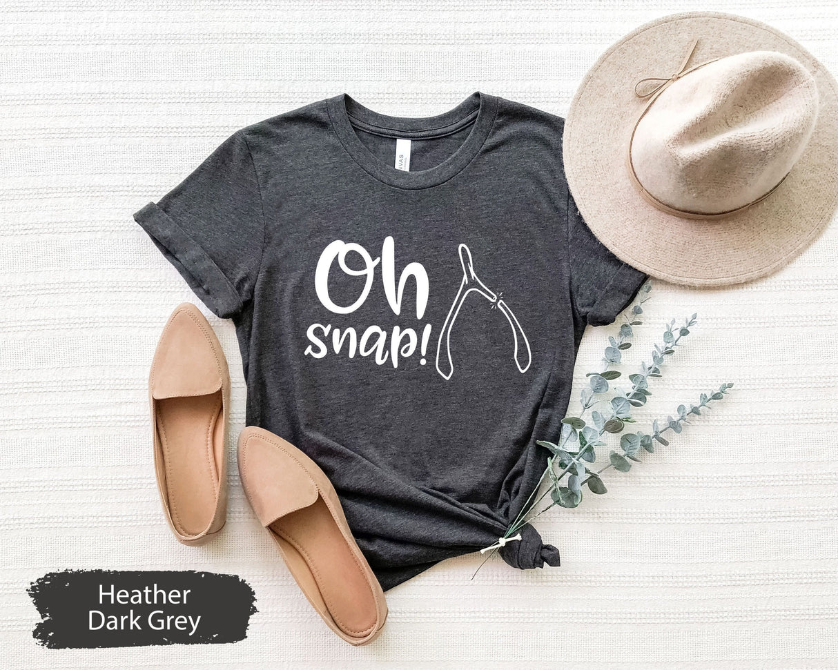 Oh Snap Shirt For Thanksgiving Day, Funny Thanksgiving Tee, Thankful Shirt, Autumn TShirt, Thanksgiving Shirt, Family Dinner Shirt