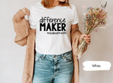 Difference Maker Shirt, Social Worker TShirt, Social Work Shirt, Social Worker Gift, Gift For Social Work, SW TShirts, Assistant Shirt