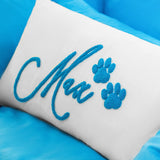 Custom Pet Pillow, Embroidery Pillow, Personalized Pet Pillow, Custom Dog Pillow, Memory Pillow, Memorial Gift, Personalized Pet Lover Gift - Arria Home