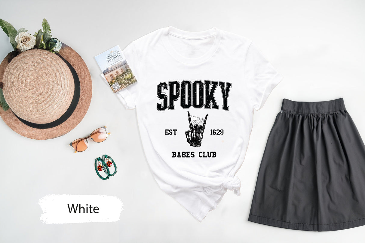 Spooky Babes Club Shirt, Witch Shirt, Witches Shirt, Witchy TShirt, Halloween Witch Shirt, Halloween TShirt, Halloween Gift, Witch Club Tee