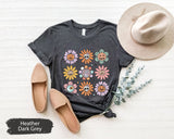 Halloween Shirt, Halloween Gift, Cute Halloween Shirt, Pumpkin Halloween Shirt, Daisy Halloween Shirt, Flower Halloween Shirt, Fall Gifts