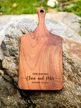 Personalized Housewarming Gift, Solid Walnut Cutting Board, New House Gift, Realtor Closing gift, Anniversary Gift, Unique Gifts for Couples