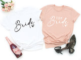 Team Bride Shirts, Bride shirt, Bride Squad T-shirts, Hen Party T-shirts, Bachelorette Party T-shirts, Bridal Party T-shirts, Wedding Party