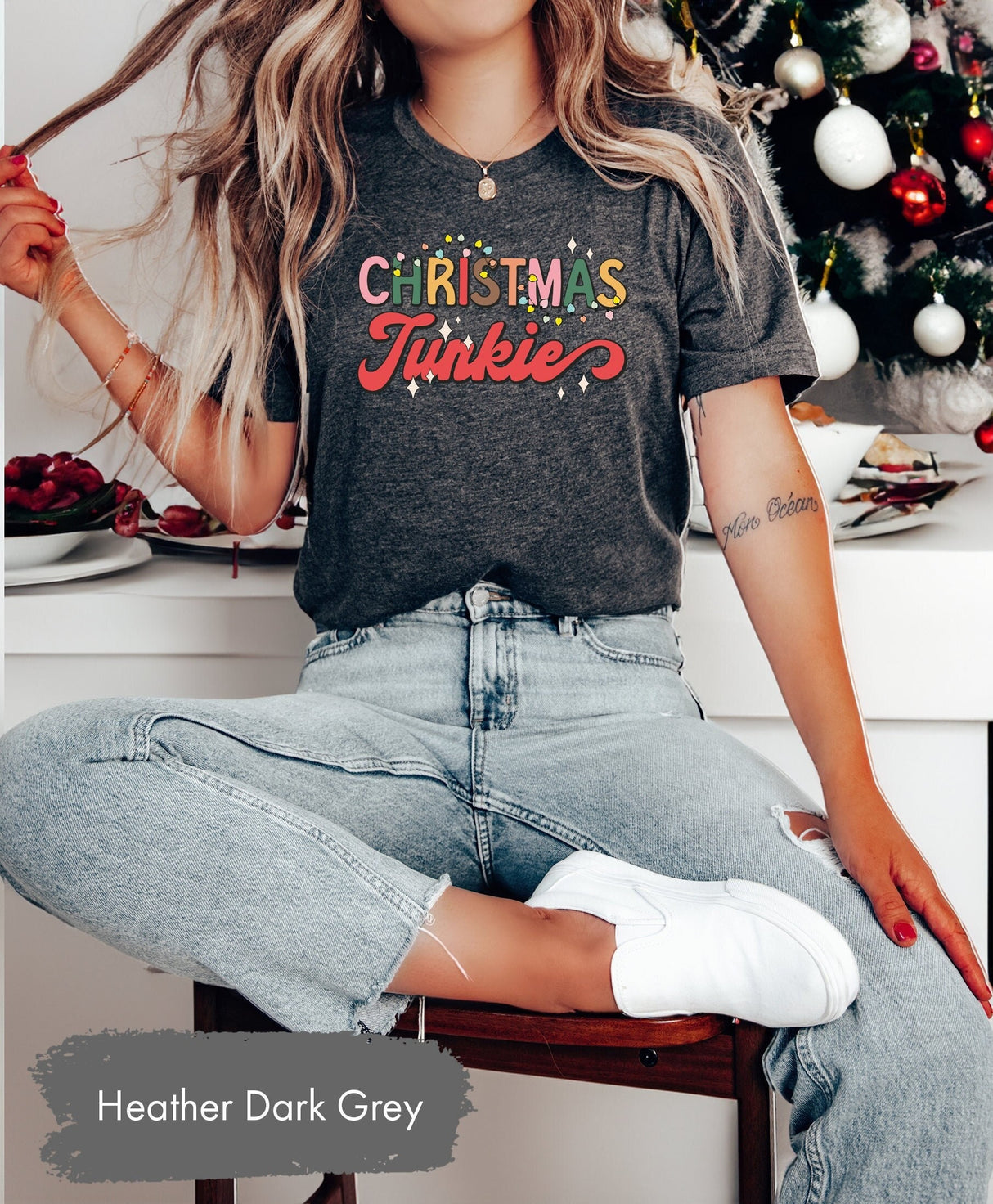 Christmas Junkie Shirt, Christmas Lights Shirt, Family Christmas Shirt, Christmas Shirt, Christmas Gift, Funny Christmas Shirt