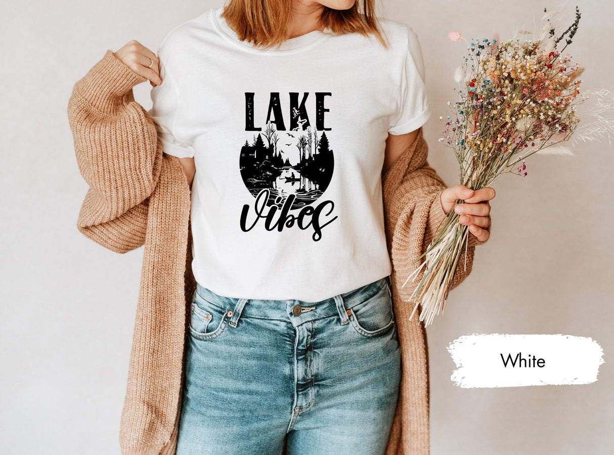 Lake Life Shirt, Fishing Shirt, Lake Vibes Shirt, Adventure Shirt, Camping TShirt, Lake Shirt, Travel Shirt, Nature Lover Shirt, Nature Tees