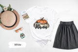 Pumpkin Mama, Fall Graphic Tee, Fall Shirt for Women, Mama Shirt, Gift for Parents, Vintage T Shirt, Seasonal Shirts, Retro Fall Shirt