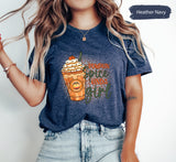 Pumpkin Spice Kinda Girl Shirt, Pumpkin Shirts, Fall Graphic Tee, Fall Shirt for Women, Gift For Young Girl, Seasonal Shirts, Soft T Shirt