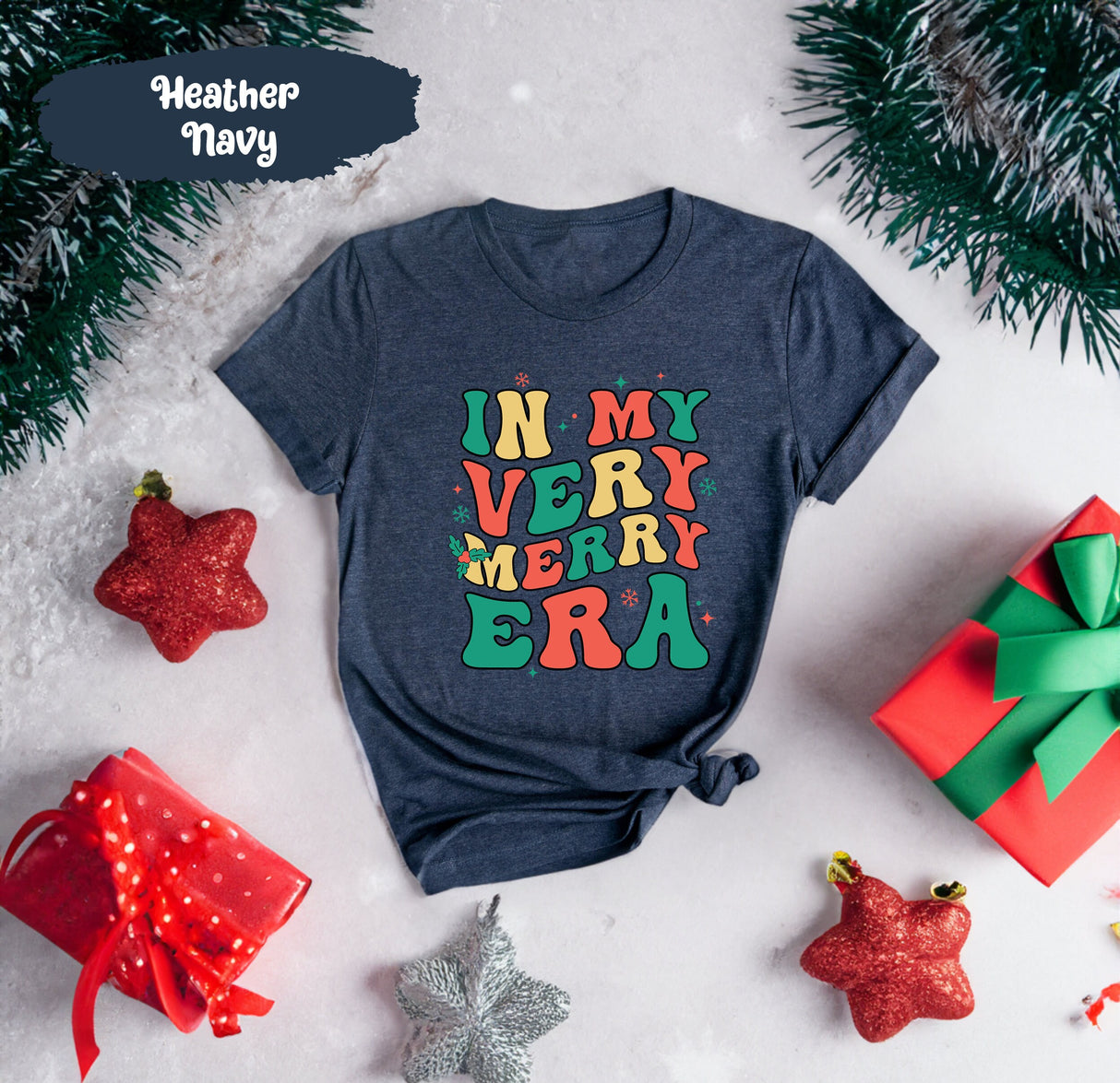 In My Very Merry Era, Chritmas Shirts, Merry Christmas, Merry Tees, Vintage Shirt, Christmas Gift Women, Very Merry Shirts, Retro Christmas