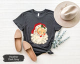 Retro Santa Claus Shirt, Christmas Santa Shirt, Christmas Shirt, Santa Claus Shirt, Christmas Gift, Merry Christmas Shirt, Holiday Shirt