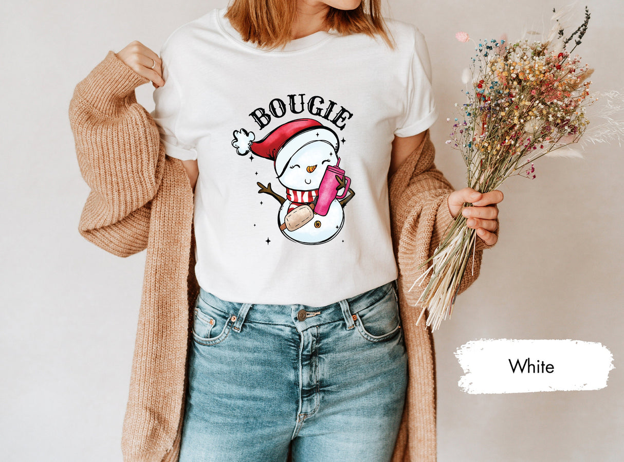 Christmas Snowman Shirt, Cute Snowman Shirt, Boogie Snowman Shirt, Cute Christmas Shirt, Winter Shirt, Holiday Shirt, Christmas Gift