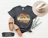 Retro Floral Grandma Shirt, Grandma Tshirt, Gift for Grandmother, Nana Shirt, Mommy Shirt, Mothers Day Shirt, Gift for Mama, Grandma Shirt