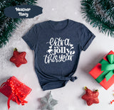 Extra Jolly This Year Shirt with Baby Feet Santa Hat, Gift for Pregnant, Maternity Christmas, Mom To Be Christmas, Pregnant Christmas