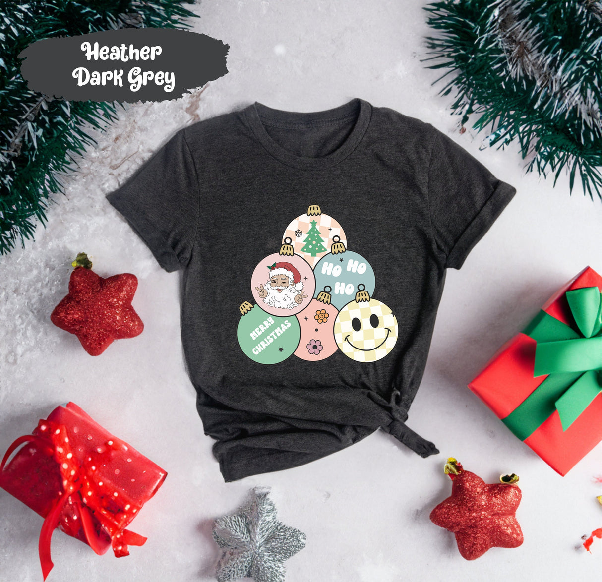 Christmas Tree Shirt, Merry Christmas Shirt, Santa Shirt, Ho Ho Ho Shirt, Christmas Shirt, Christmas Gift, Christmas TShirt, Xmas TShirt