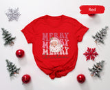 Retro Santa Merry Christmas Shirt, Christmas Shirt, Merry Christmas Shirt, Santa Claus Shirt, Holiday Shirt, Christmas Gift, Winter Shirt