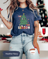 Tis The Season Shirt, Christmas Shirt, Christmas Tree Shirt, Merry Christmas TShirt, Christmas Gifts, Women's Christmas Shirt, Xmas Shirt