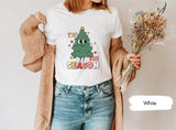 Tis The Season Shirt, Christmas Shirt, Christmas Tree Shirt, Merry Christmas TShirt, Christmas Gifts, Women's Christmas Shirt, Xmas Shirt