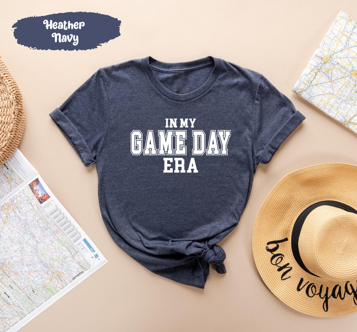 In My Game Day Era, Game Day Shirts, Game T-Shirt, Gamer Shirt, Gift for Gamers, Football Game Day,  Football Shirt, Game Day Shirt Women