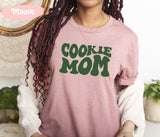 Cookie Mom Shirt, Christmas Mom Tshirt, Cookie Squad Tee, Cute Christmas Shirt, Merry Christmas Tee, Winter Shirt, Christmas Gift Women