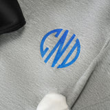 Custom Embroidered Logo Text Sweatshirt, Embroidered Business Logo Unisex Hoodie, Monogram Company Name Crewneck, Logo Business Uniform - Arria Home