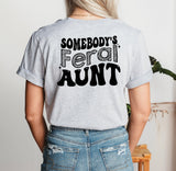 Aunt Shirt, Aunt Gift, Funny Aunt Tees, Auntie TShirts, Auntie Gift, Feral Aunt Shirts, Feral Aunt TShirts, Gift For Aunt, Cool Aunt Shirt