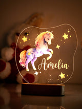 Personalize Baby Night Light, Custom Name Led Night Light Gift, Nursery Decor, Kids Room Decor, Newborn Gift, Toddler Personalized Gift - Arria Home