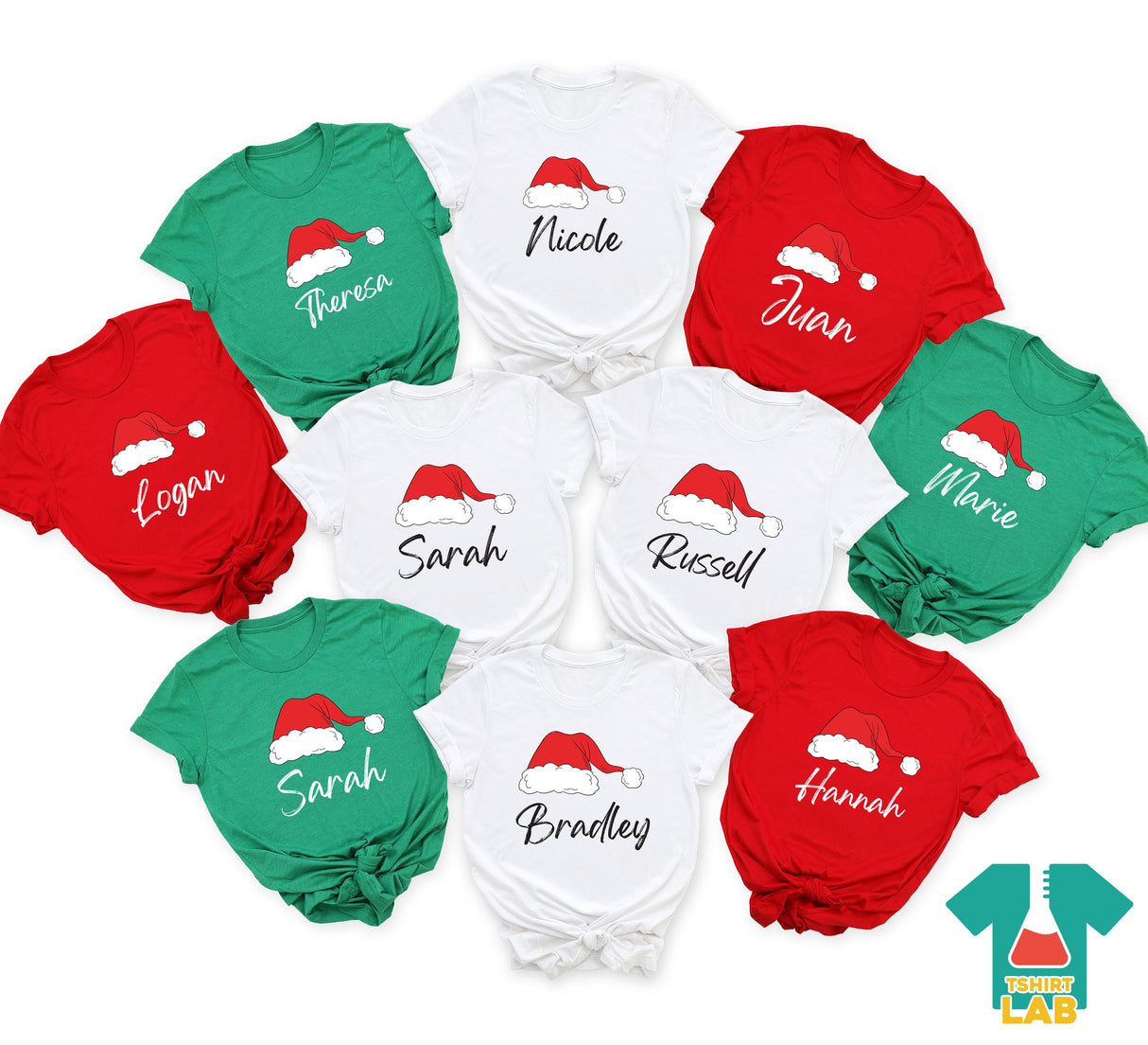 Christmas Gift, Matching Family Christmas Shirts, Family Christmas Shirt, Matching Xmas Tees, Custom Christmas Tee, Santa Family Shirt