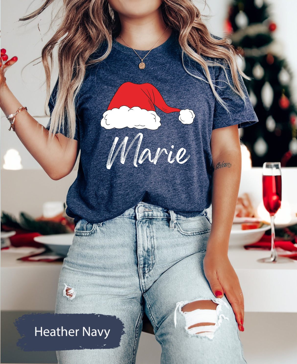 Matching Family Christmas Shirts, Christmas Gift, Matching Xmas Tees, Santa Family Shirt, Family Christmas Shirt, Custom Christmas Tee