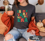 In My Very Merry Era, Chritmas Shirts, Merry Christmas, Merry Tees, Vintage Shirt, Christmas Gift Women, Very Merry Shirts, Retro Christmas