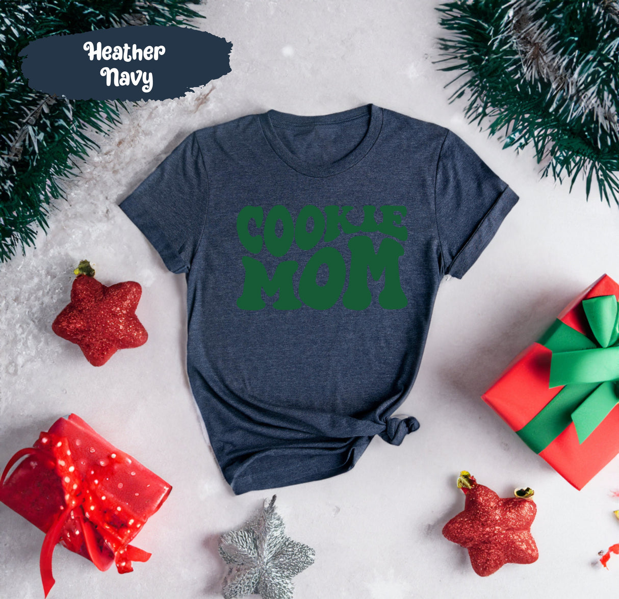 Cookie Mom Shirt, Christmas Mom Tshirt, Cookie Squad Tee, Cute Christmas Shirt, Merry Christmas Tee, Winter Shirt, Christmas Gift Women