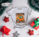 Farm Fresh Pumpkin Shirt, Farm Fresh Shirts, Pumpkin Shirt, Fall Shirts, Fall Pumpkin Tshirt, Graphic Tee, Christmas Tee, Cute Womens Shirt