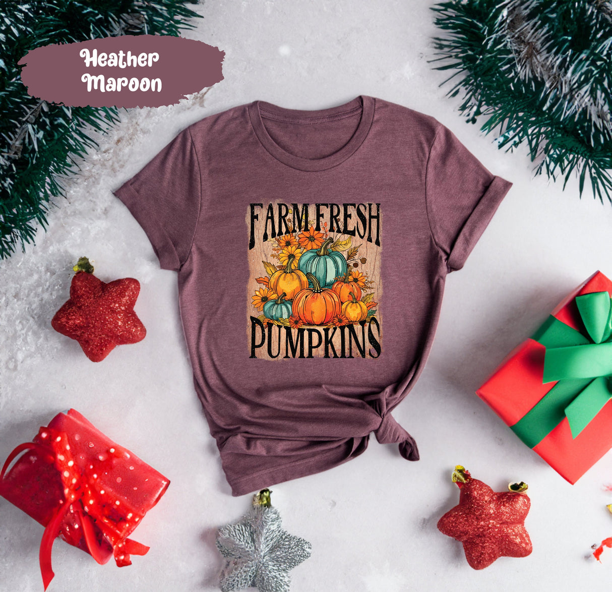 Farm Fresh Pumpkin Shirt, Farm Fresh Shirts, Pumpkin Shirt, Fall Shirts, Fall Pumpkin Tshirt, Graphic Tee, Christmas Tee, Cute Womens Shirt