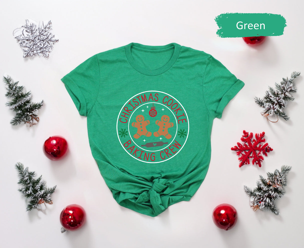 Christmas Baking Crew Shirt, Christmas Crew Shirt, Christmas Cookie Tee, Baking Crew Shirt, Xmas Family Shirt, Group Matching Shirt