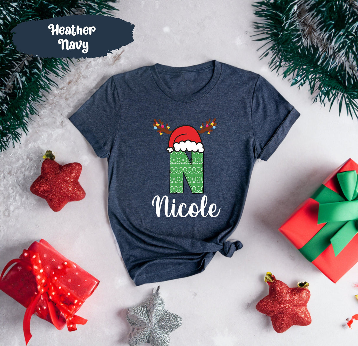 Name Christmas Shirt