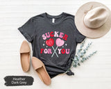 Sucker for You Heart Topitop Shirt, Valentines Day, Valentines Shirt, Couple Gifts, Couple Shirt, Lover Shirt, Love T Shirt, Pink Valentines