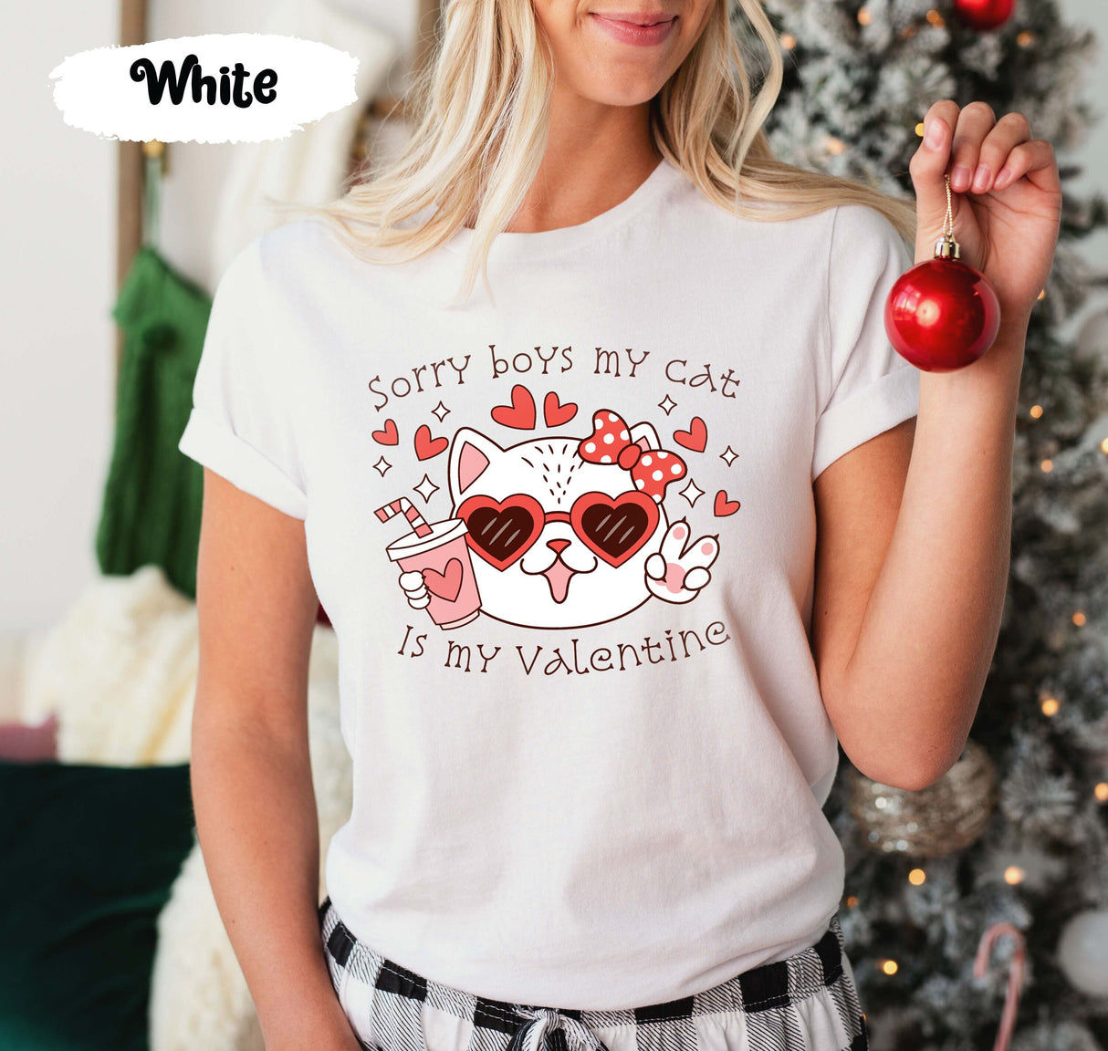 Sorry Boys My Cat Is My Valentine Tshirt, Animal Lover Tee, Cat Mom Shirts, Cat Lover Tshirts, Cat Shirt, Cats Valentines, Kids Valentines