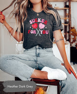 Sucker for You Heart Topitop Shirt, Valentines Day, Valentines Shirt, Couple Gifts, Couple Shirt, Lover Shirt, Love T Shirt, Pink Valentines