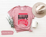 Custom Dance Team Name Shirt, Personalized Dance Tee, Dance Team Shirts, Gift for Dancers, Dancer Tshirt, Dance Tshirts, Custom Dance Tees