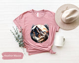 Mountain T-Shirt, Nature Tshirt, Nature Lover Gifts, Camping Shirt, Camper Shirts, Gift for Camping, Mountain Lover Tees, Good View Tee