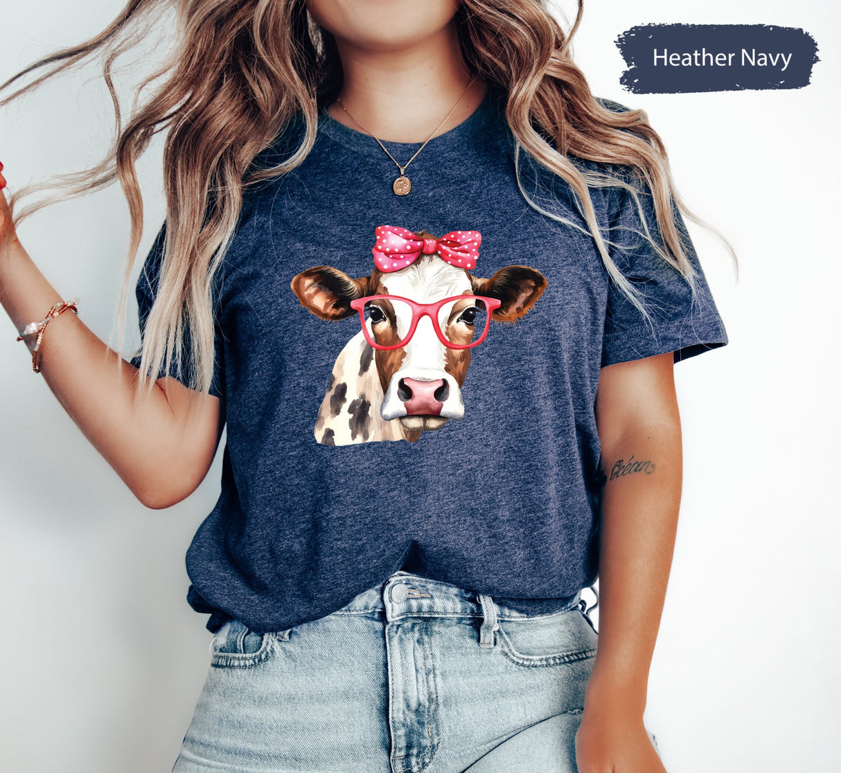 Cow Girl Shirts, Cowgirl Tshirt, Gift for Farmer, Farmer Tshirts, Cow T-Shirt, Cowboy Tee, Matching Couple Tees, Cute Womens Shirt, Love Tee