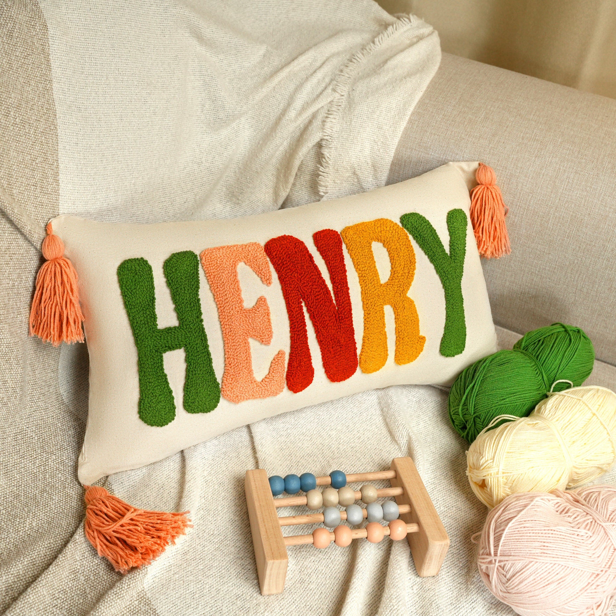 personalized throw pillow cover