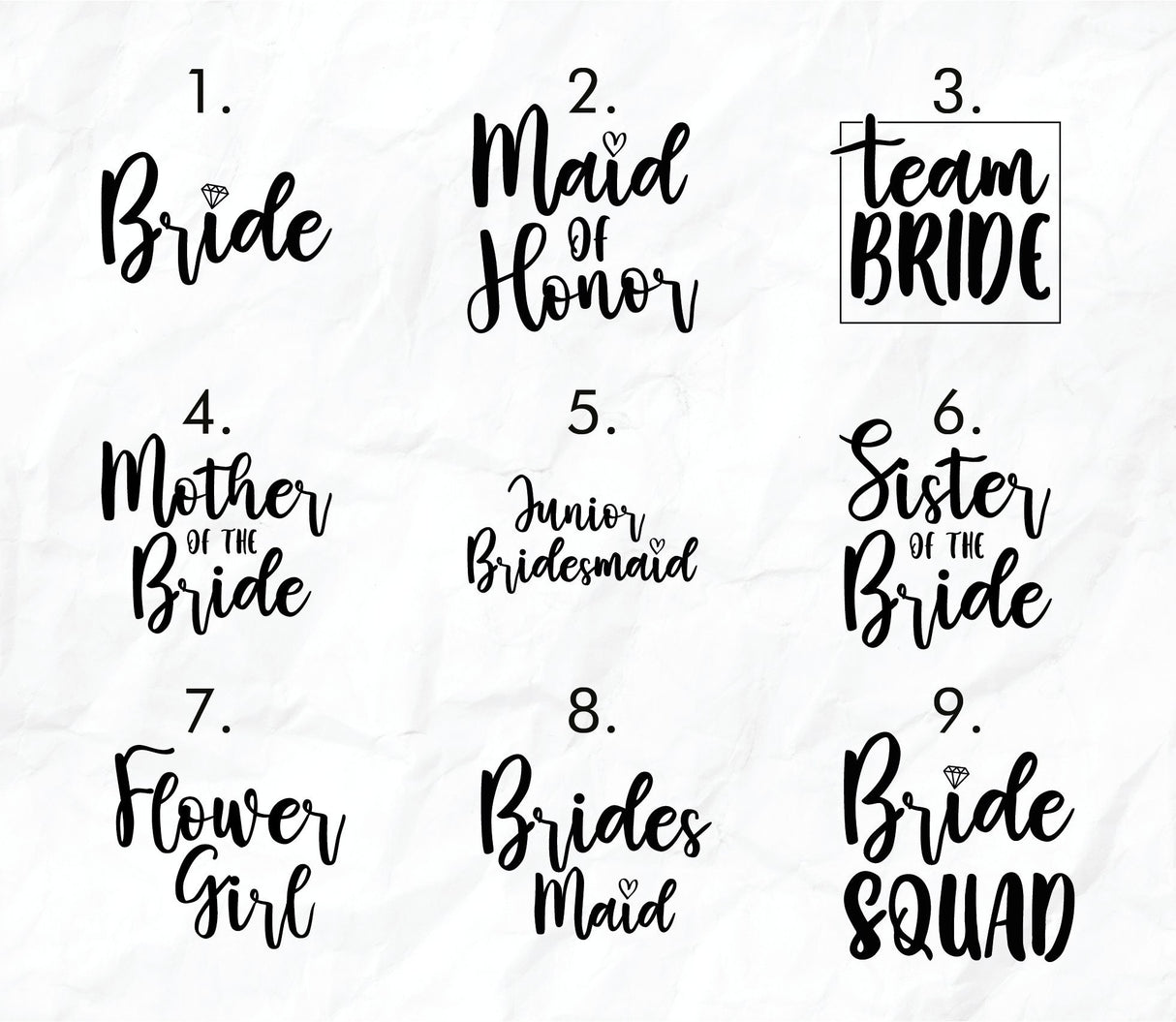 Bride Squad T-Shirts, Team Bride Shirts, Bachelorette Shirt, Hen Party T Shirts, Wedding Party Tees, Bridesmaids Gifts, Bridal Party Tshirts