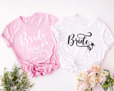 Bride Shirt, Bride Team Tshirts, Bachelorette Shirts, Bride To Be Tshirt, Wedding Gift, Wedding Party Tees, Bride Tribe Gift, Team Bride Tee