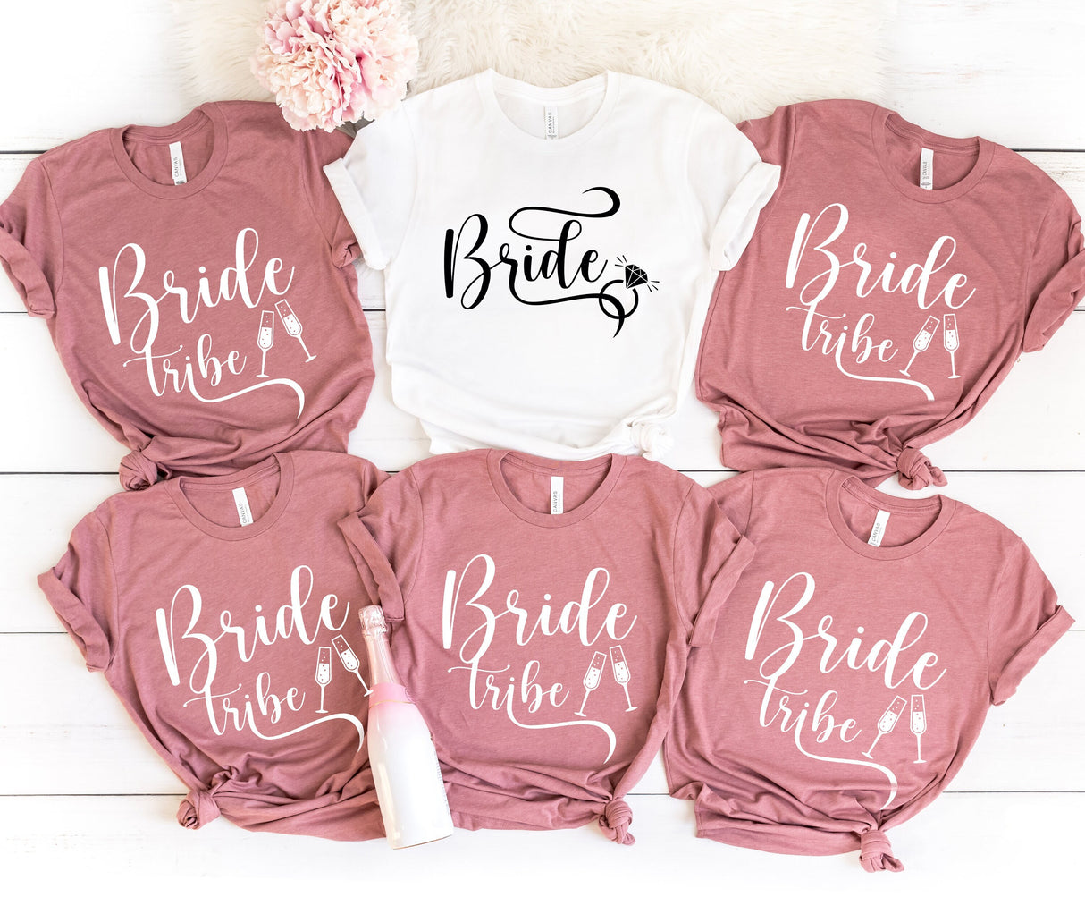 Bride Shirt, Bride Team Tshirts, Bachelorette Shirts, Bride To Be Tshirt, Wedding Gift, Wedding Party Tees, Bride Tribe Gift, Team Bride Tee