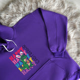 Hoppy Easter Personalized Hoodie, Custom Name Spring Sweatshirt, Bunny Design, Family Easter Outfit, Holiday Gift Idea, Custom Easter Gifts - Arria Home